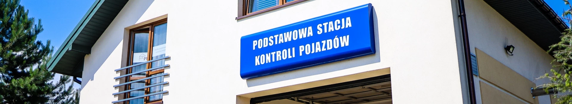 banner - podstawowa stacja kontroli pojazdów